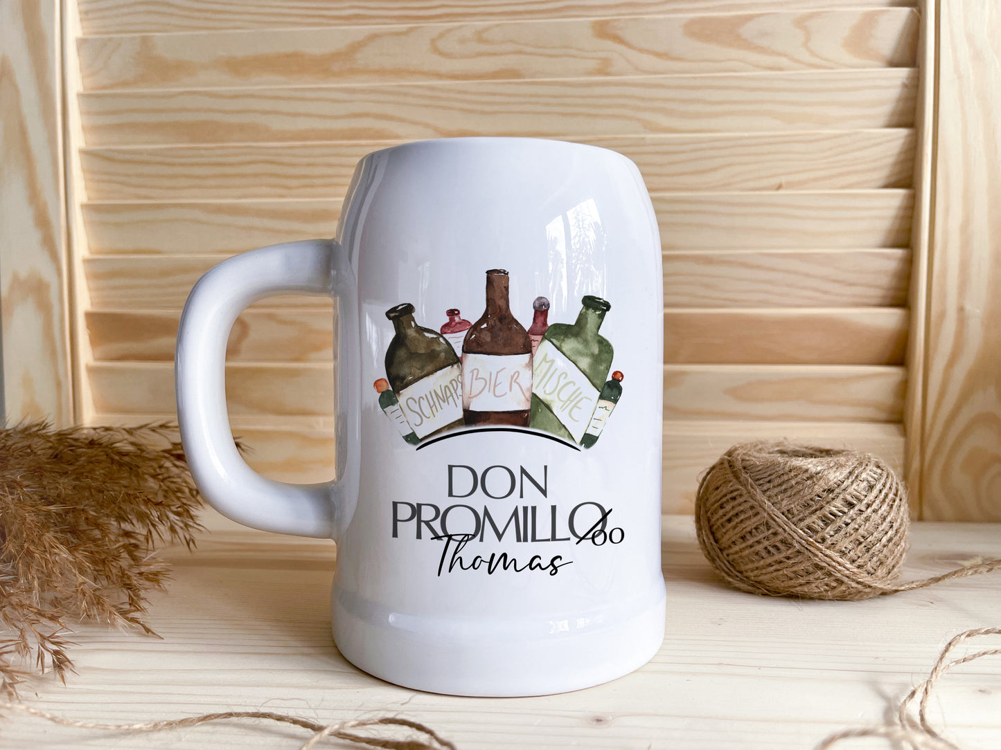 Krug Don Promillo - personalisiert