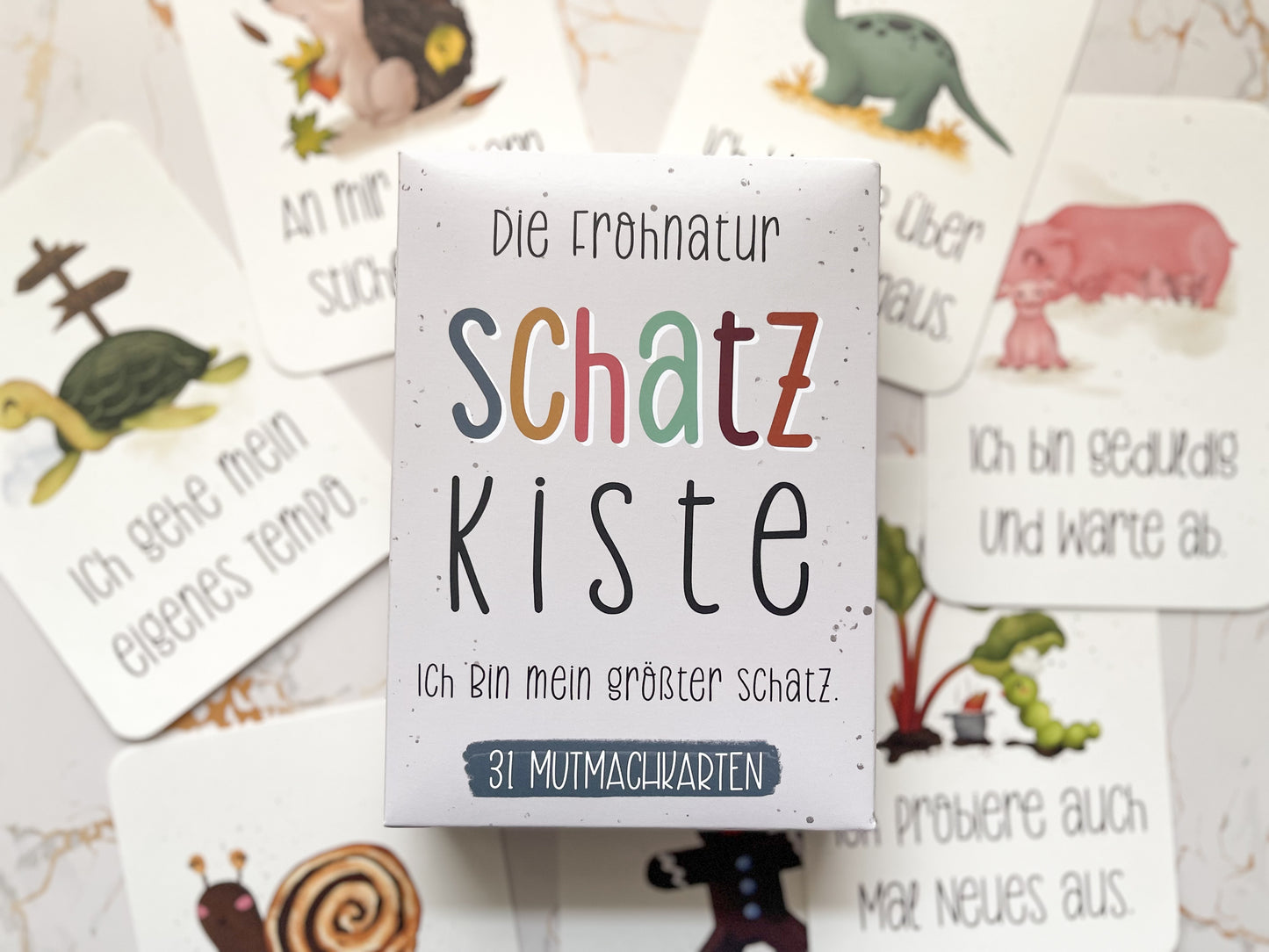 Affirmationskarten Set - Schatzkiste