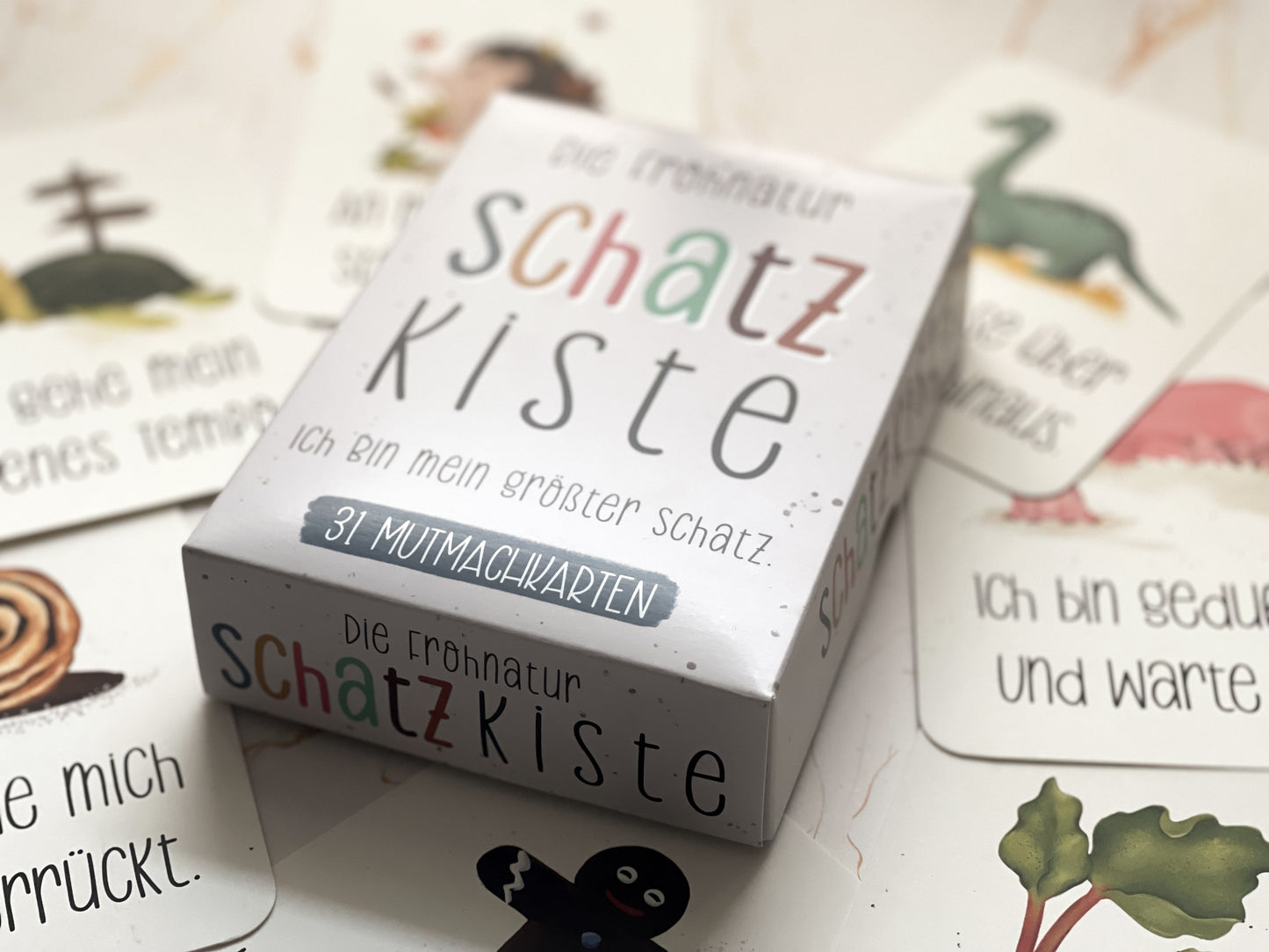 Affirmationskarten Set - Schatzkiste