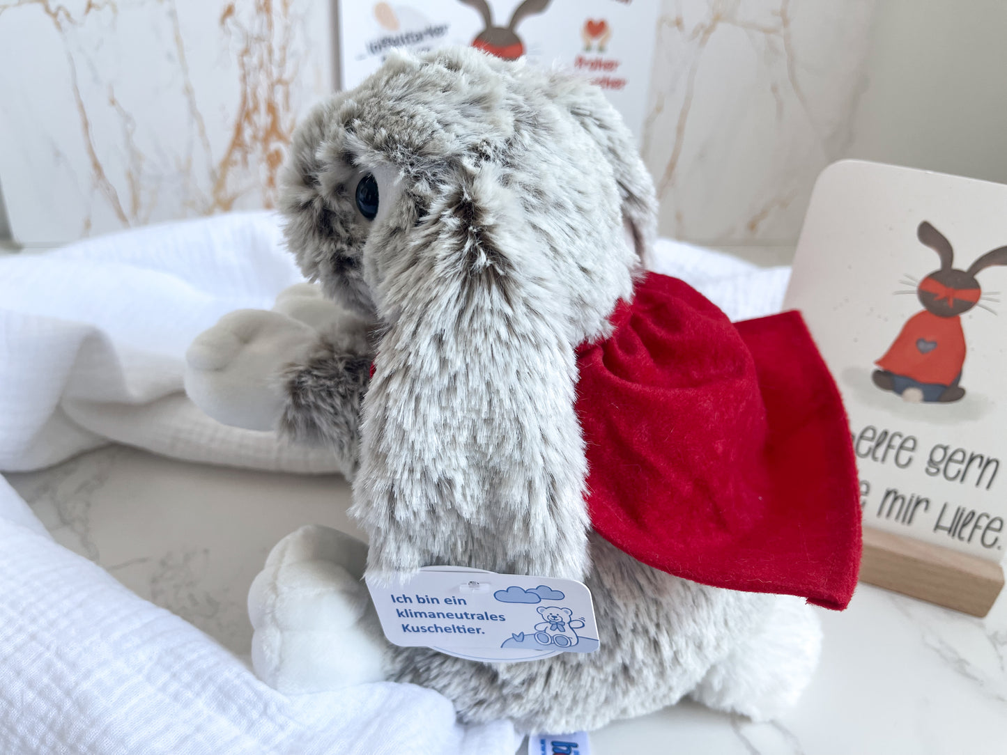 KITA-STARTER BUNDLE mit dem Super-Hasen-Set & personalisierter Tasse