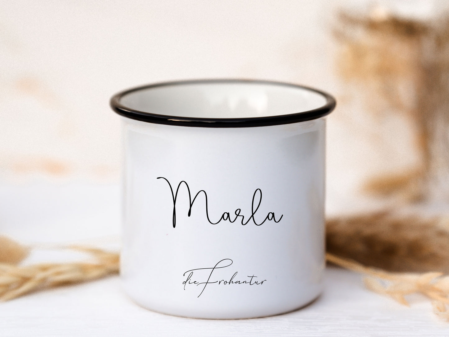 Keramik Tasse personalisiert - Kleiner Krümelkeks