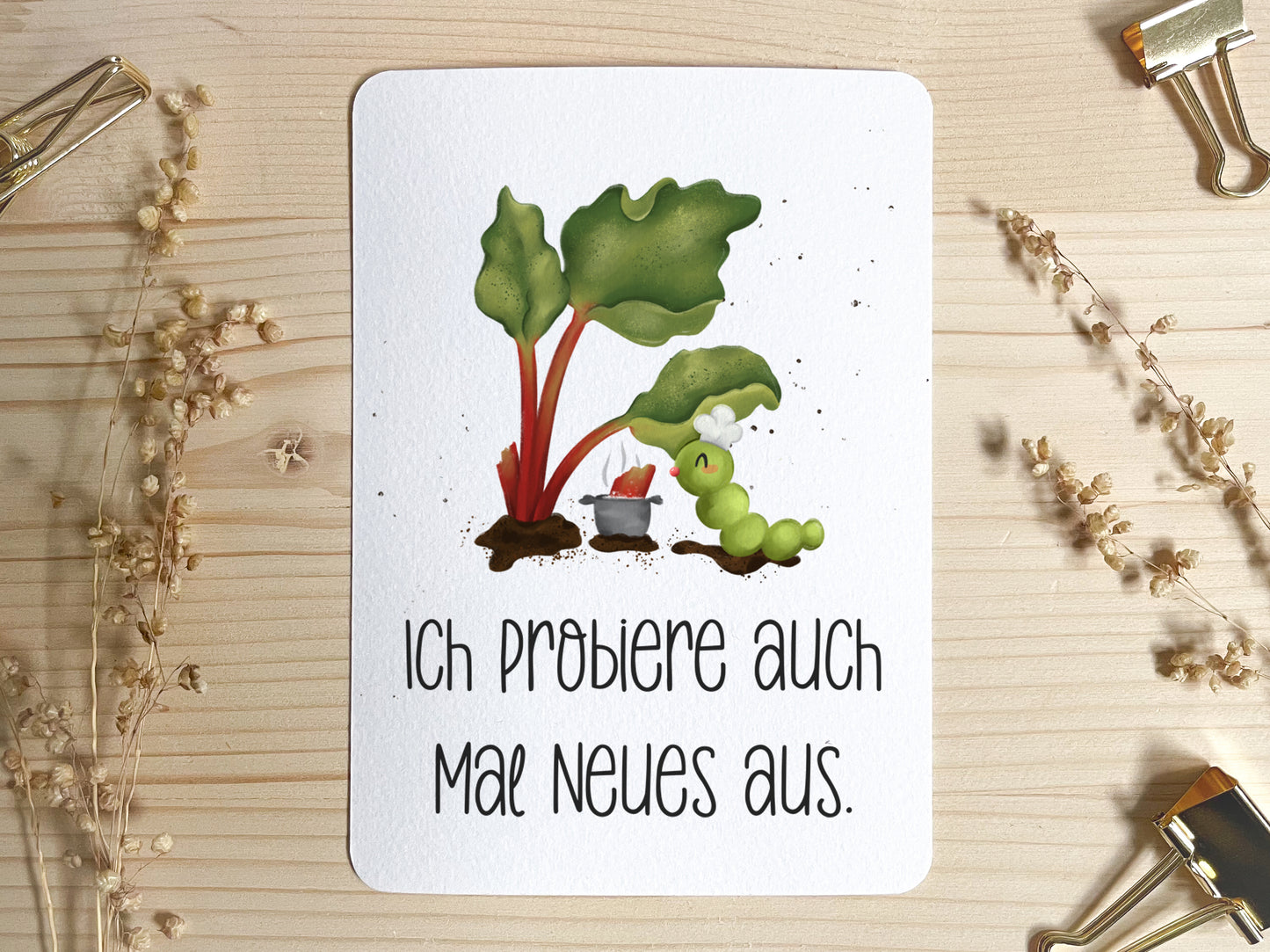 Thermoflasche personalisiert - Raupe
