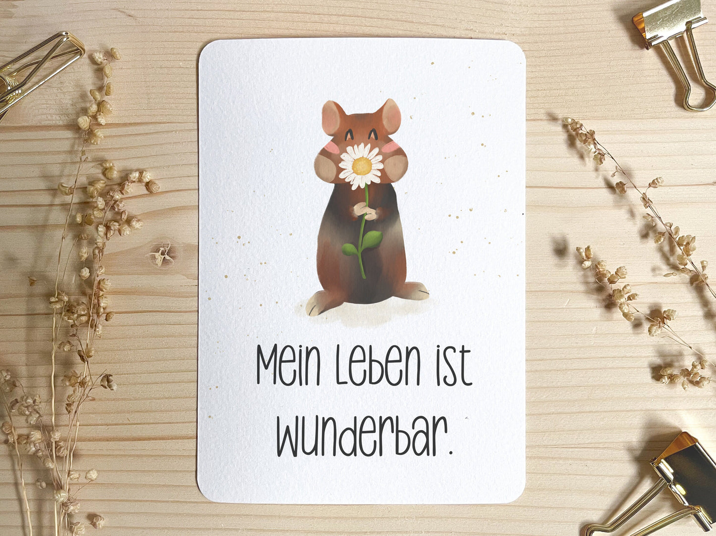 Thermoflasche personalisiert - Hamster