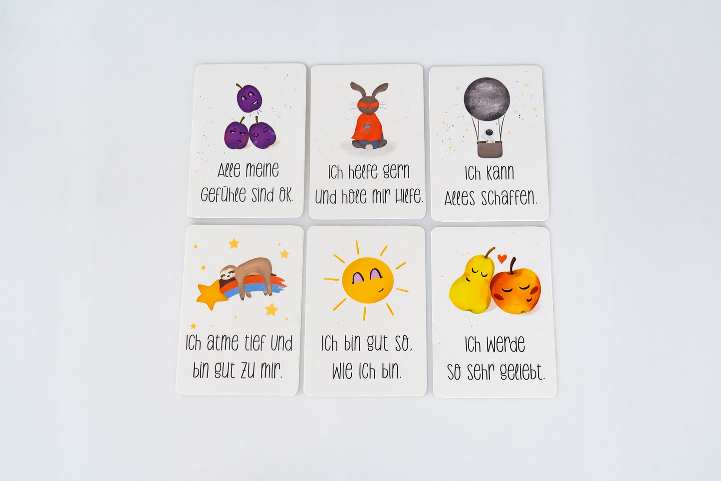 Affirmationskarte für Kinder - Hase