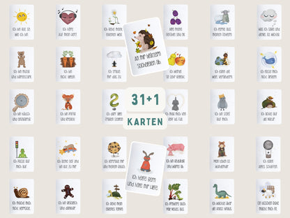 BESTSELLER BUNDLE . Sorgenfresser-Igel-Set + 31 Mutmachkarten "Schatzkiste"