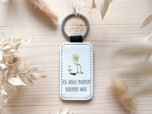 Schlüsselanhänger - Blume