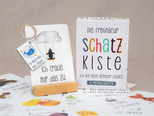 Affirmationskarten Set - Schatzkiste