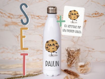 Thermoflasche personalisiert - Keks