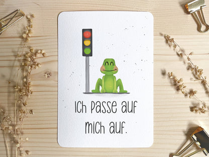 Thermoflasche personalisiert - Frosch