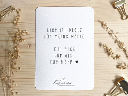 Affirmationskarte für Kinder - Maus